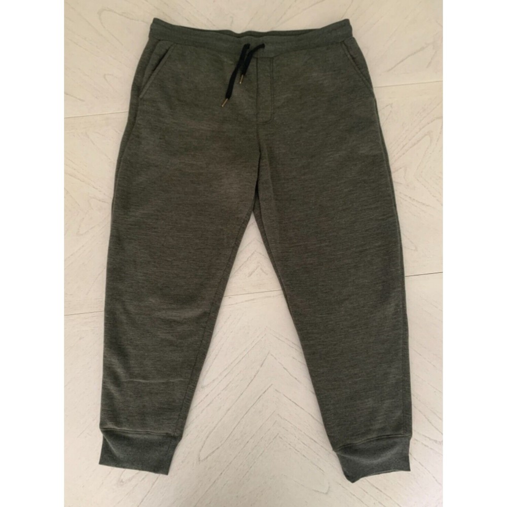 Mens Thermal Sherpa Lined Jogger Jogging Pants Winter Casual Sport Warm Trousers